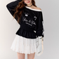 Jersey Element Top / Frill Skirt ASG0004