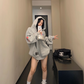 Vintage Loose Zip Hoodie YLS0928