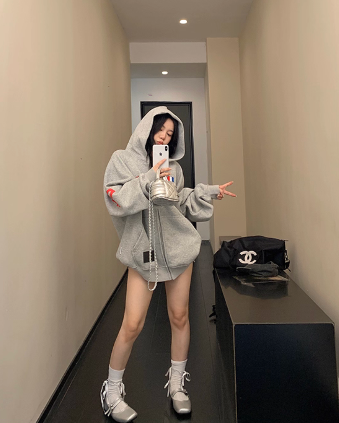 Vintage Loose Zip Hoodie YLS0928