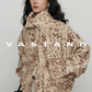 Vintage Floral Long-Sleeve Jacket VAS0216