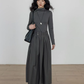 Half-Turtleneck Long Dress VAS0185