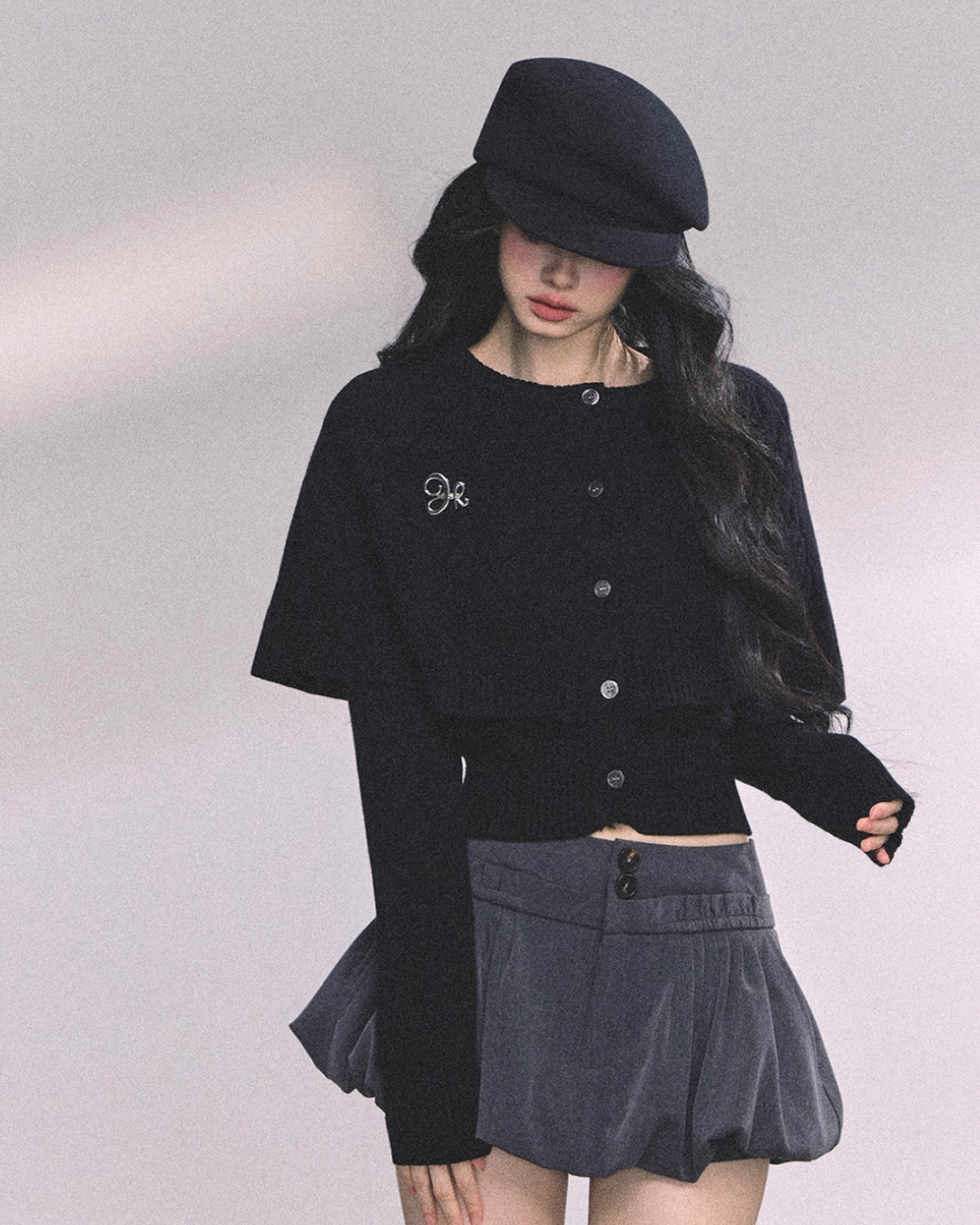 Cape Long Sleeve Knit LAS0047