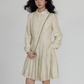 Polo Collar Long-Sleeve Dress VAS0190