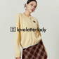 Round Neck Compact Knit Cardigan LLA0414