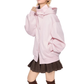 Short Wool Hooded Coat EZK0102
