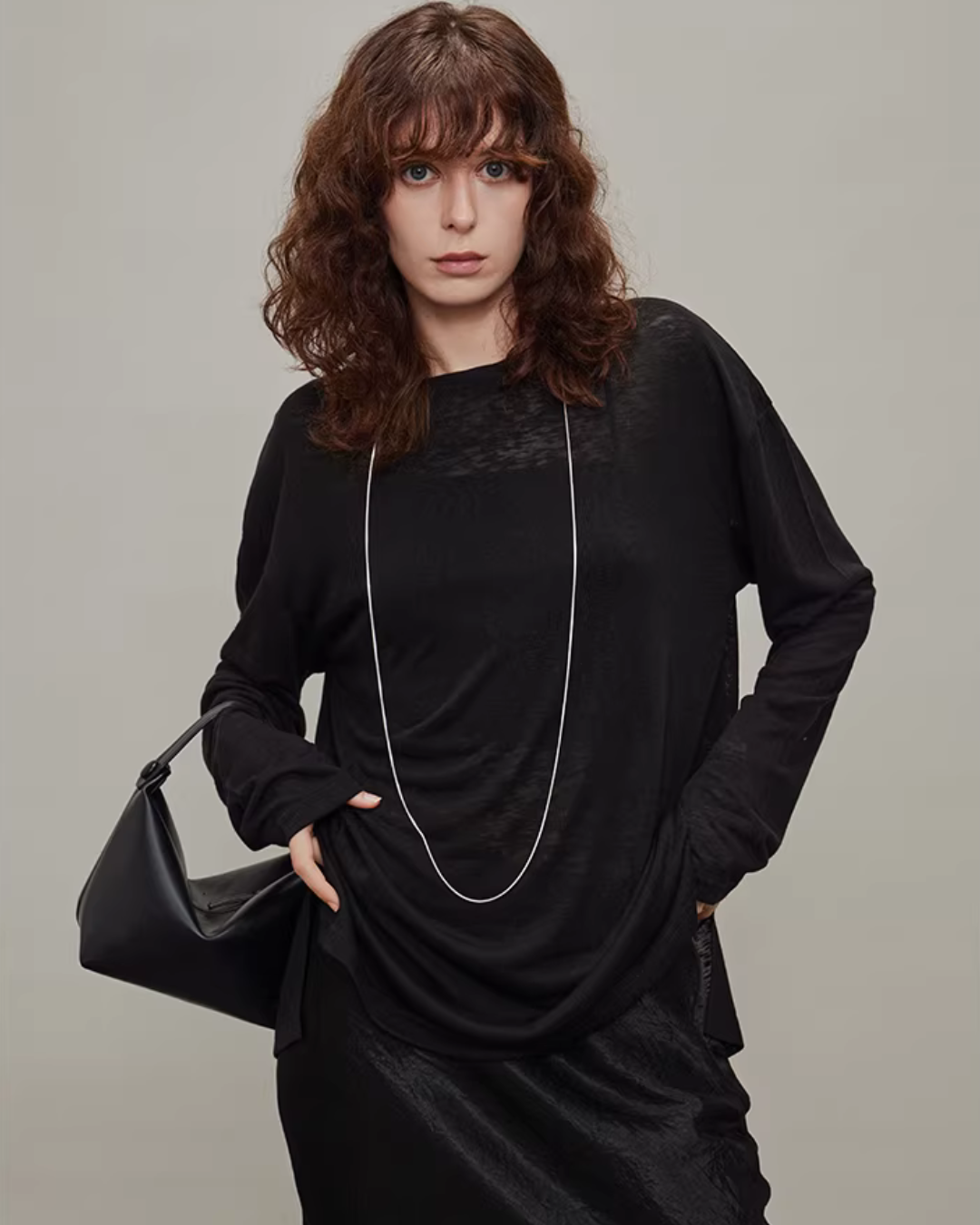 Oversized Batwing Sleeve T-Shirt TEO0002