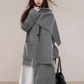 Scarf Collar Wool Coat WDB0004