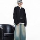 Henry Neck Long Sleeve Top ICM0078