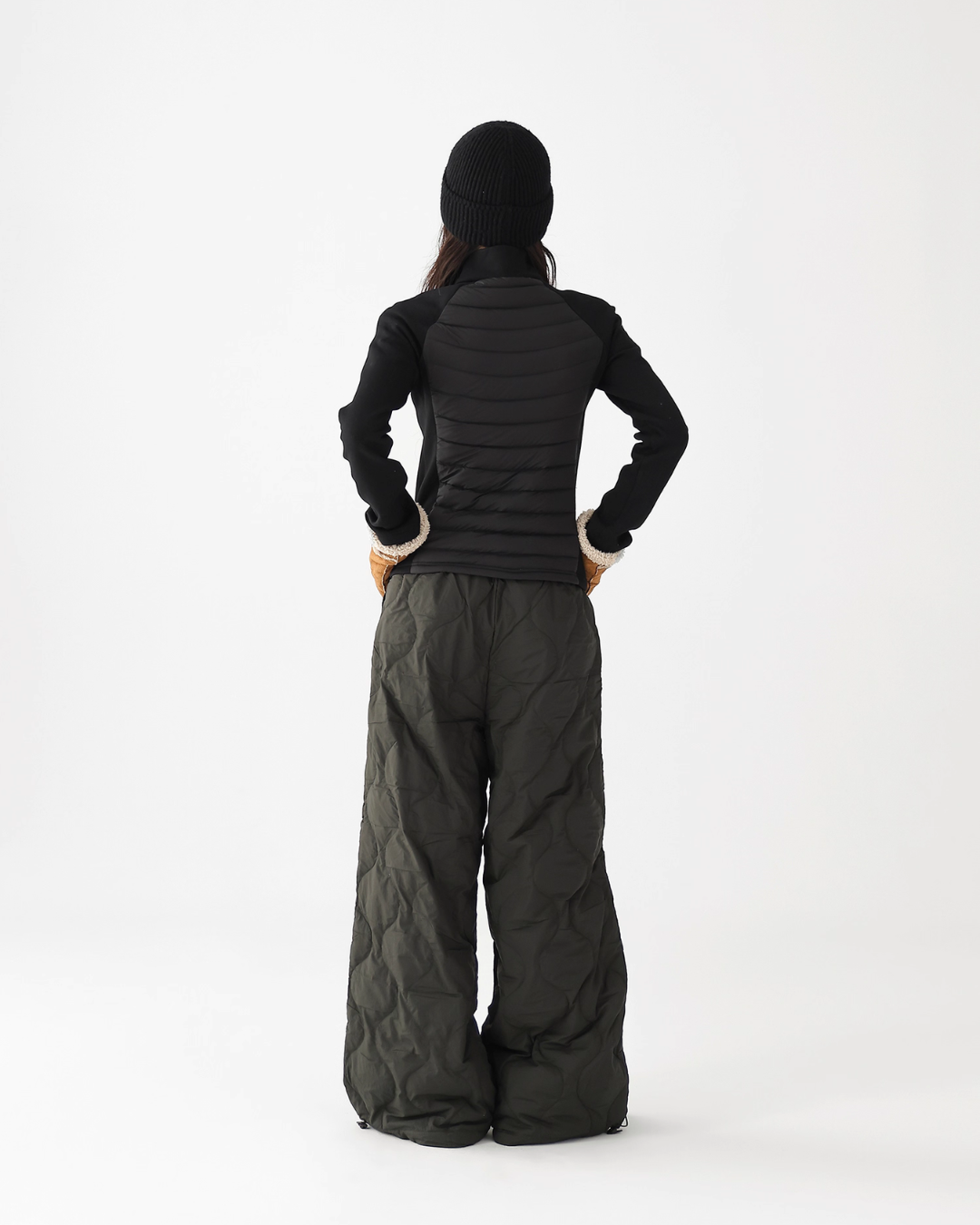 Quilted Loose Casual Pants ACS0341