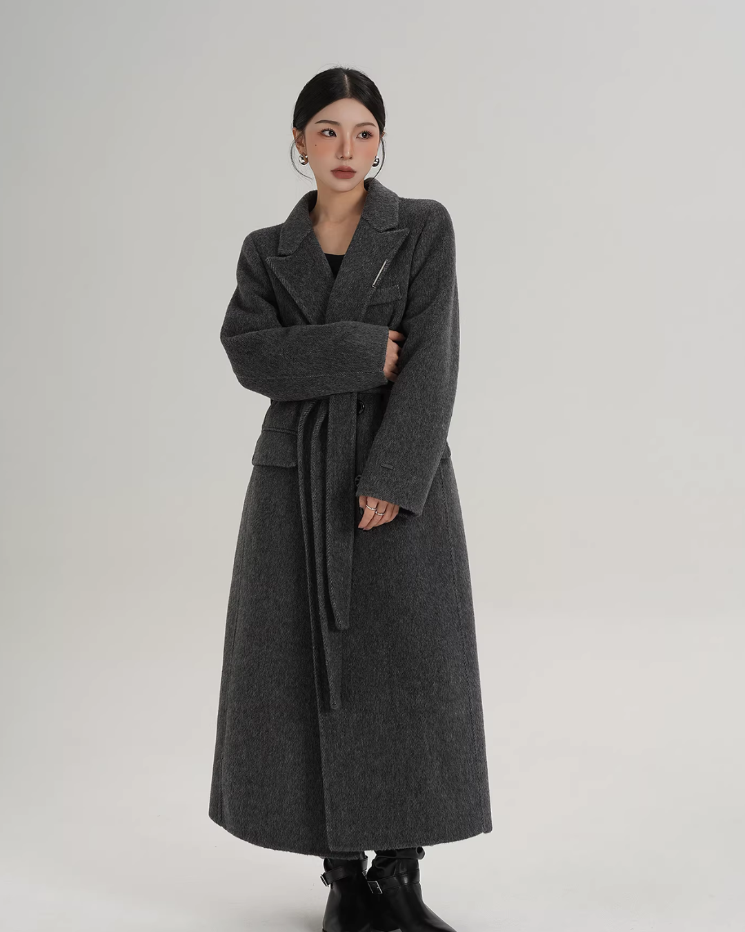 Mode Wool Long Coat SRS0404