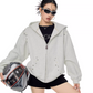 Pearl Design Zip Hoodie ICM0092