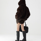 Fur Hoodie Jacket / Fur Shorts ACS0224