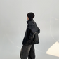 Stand Color Leather Blouson YLS0765
