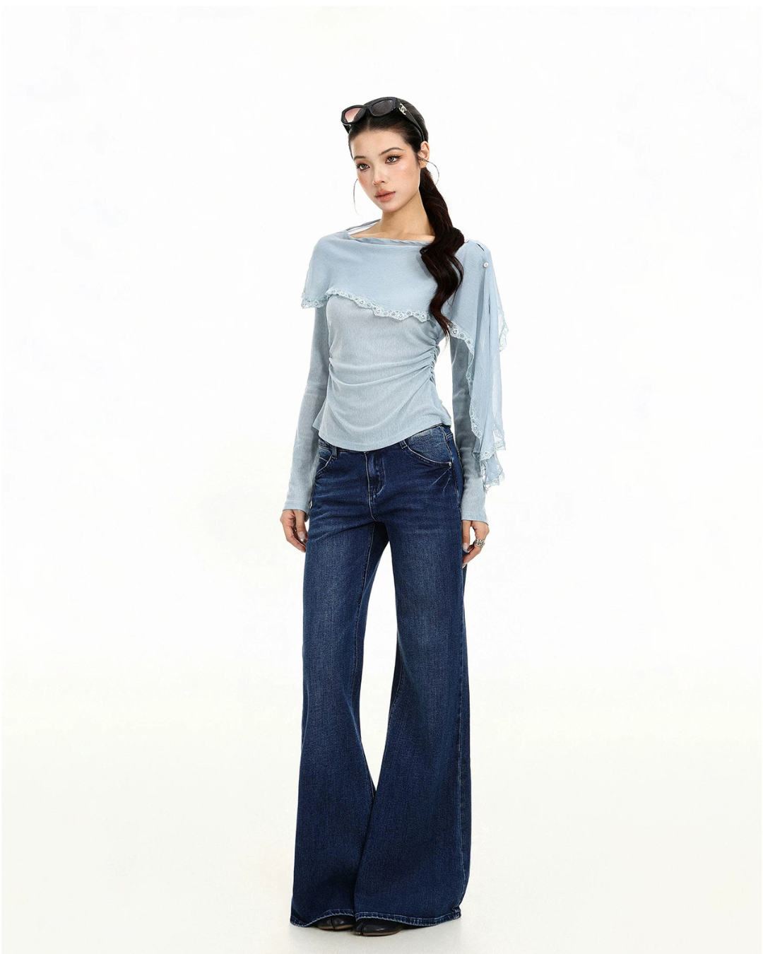 Off-Shoulder Long-Sleeve Top BGS0051