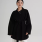 Mid Length Belted Wool Coat SRS0363