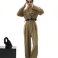 Two-Piece Short Jacket＆Mop Suit Pants SRS0061