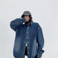 Washed Loose Denim Shirt YLS0743