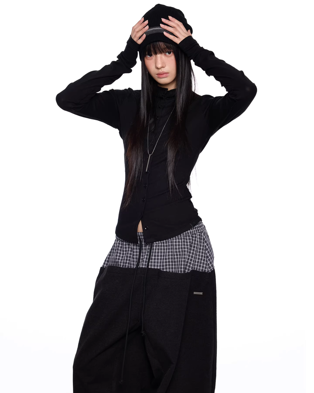 Slim-Fit Layer Top EZK0092