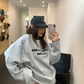 Logo Oversized Long-Sleeve T-Shirt YLS1061
