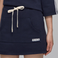 One Shoulder Sweat Top / Sweat Mini Skirt ASG0044