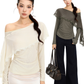 Off-Shoulder Long-Sleeve Top BGS0051