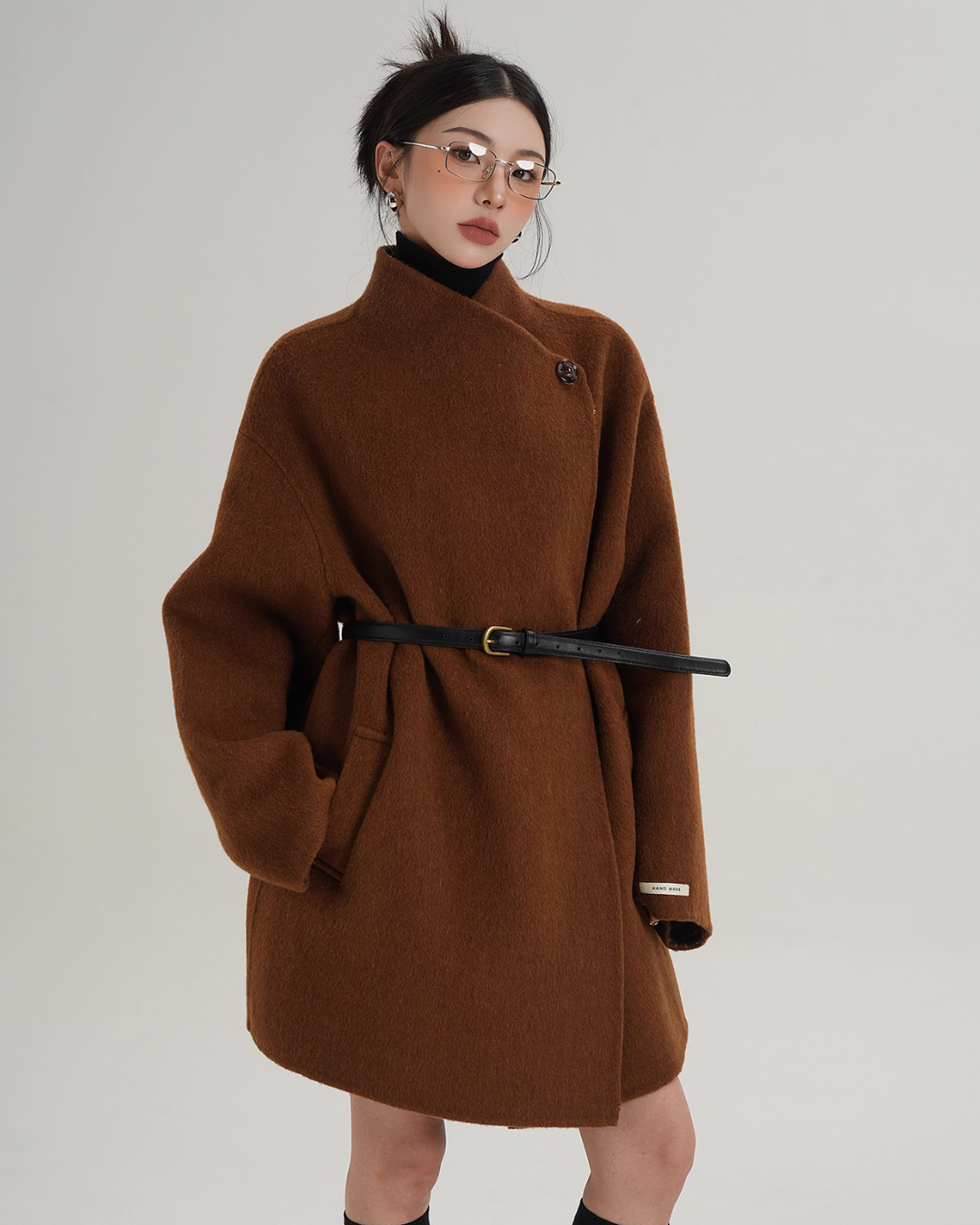 Mid Length Wool Coat  SRS0373