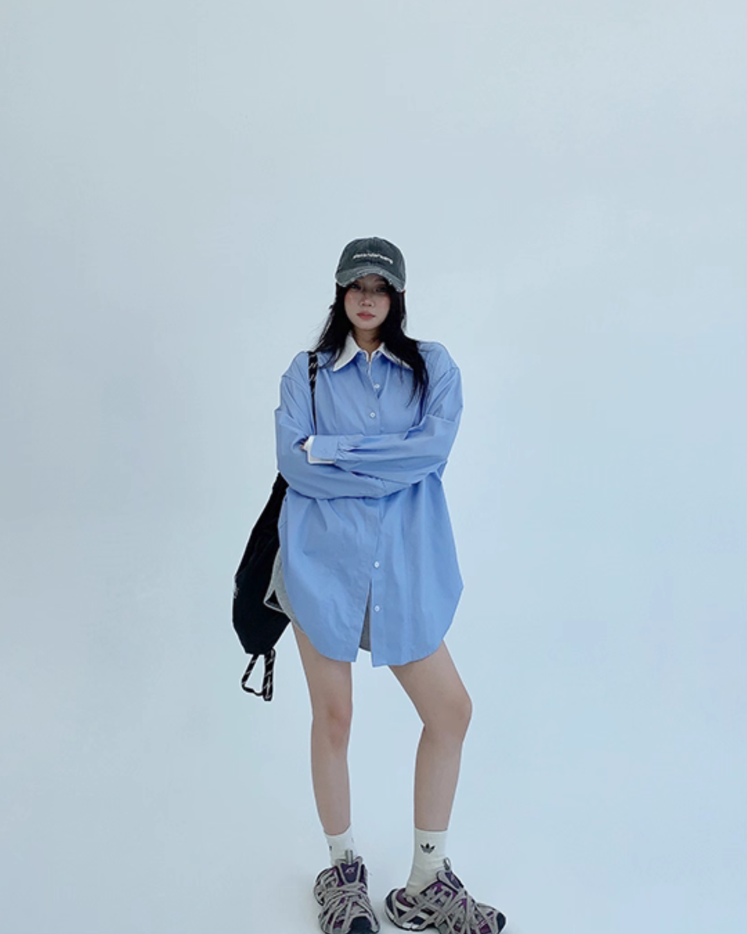 Layered Style Long Sleeve Shirt YLS0902
