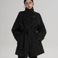 Stand Collar Wool Coat SRS0364