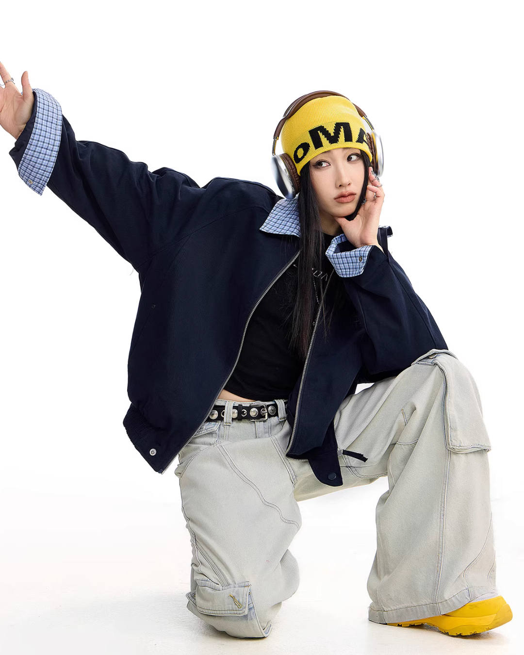 Paid Collar Work Jacket ICM0081