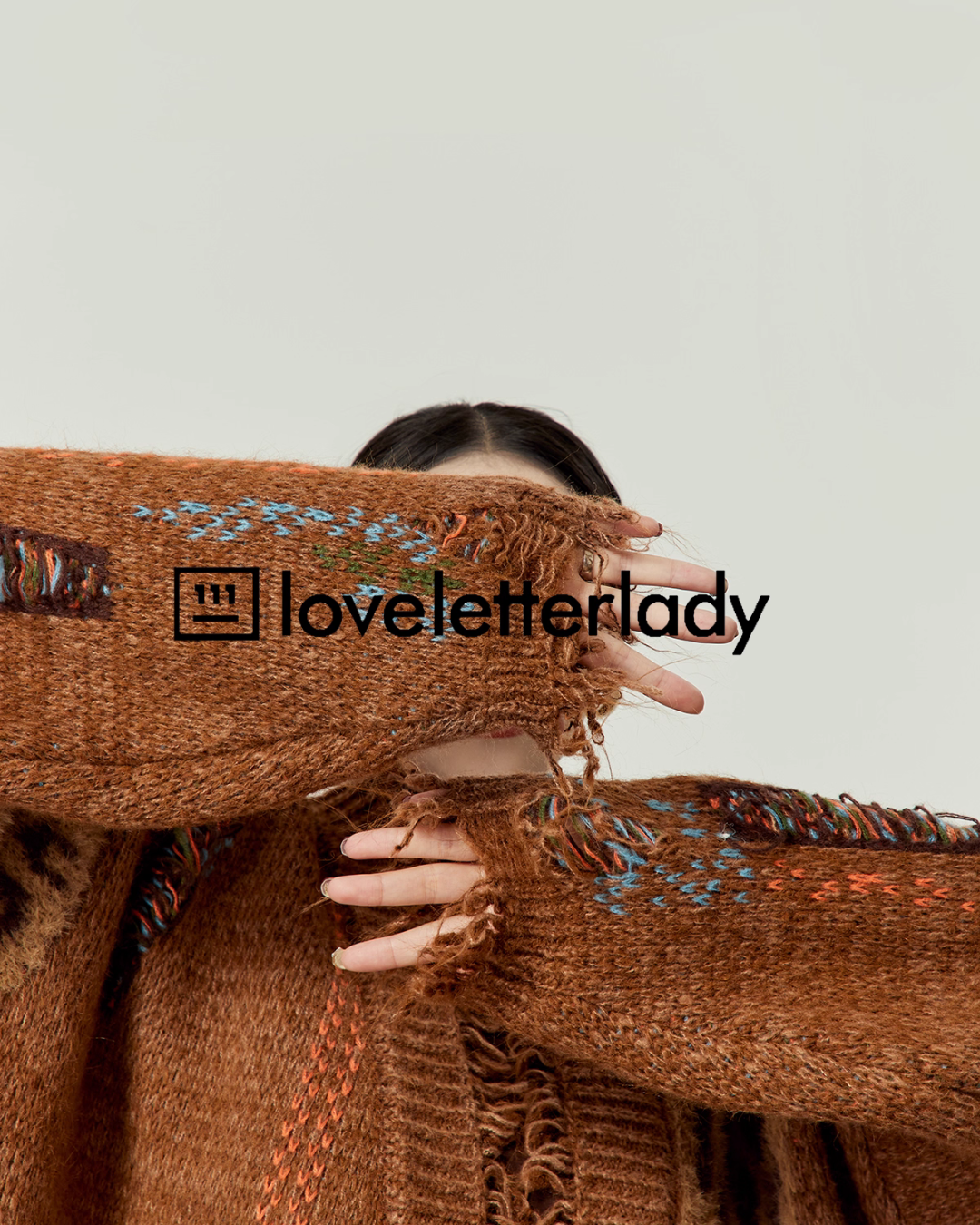 V-Neck Random Knit Cardigan LLA0537