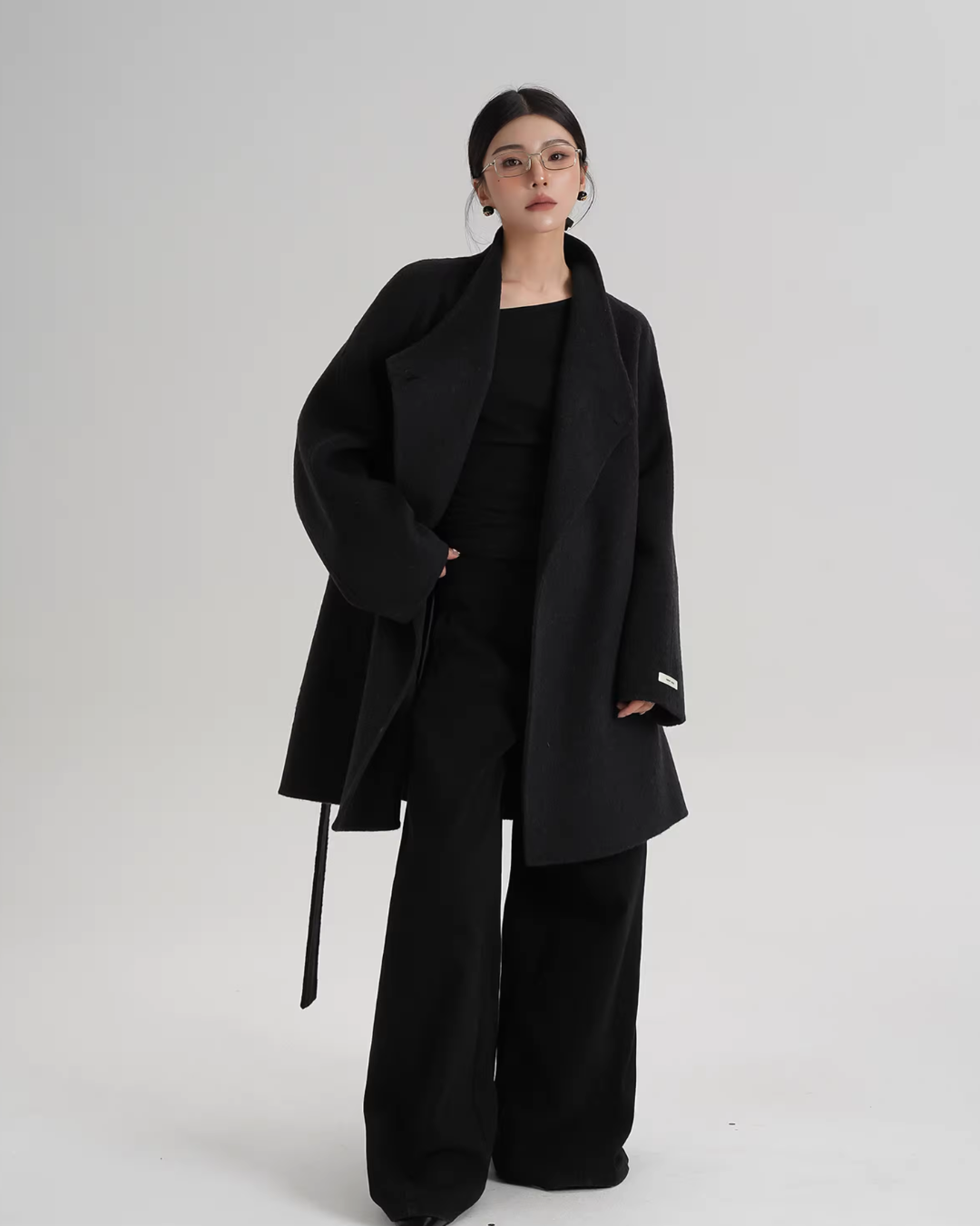 Collar Wool Coat SRS0352