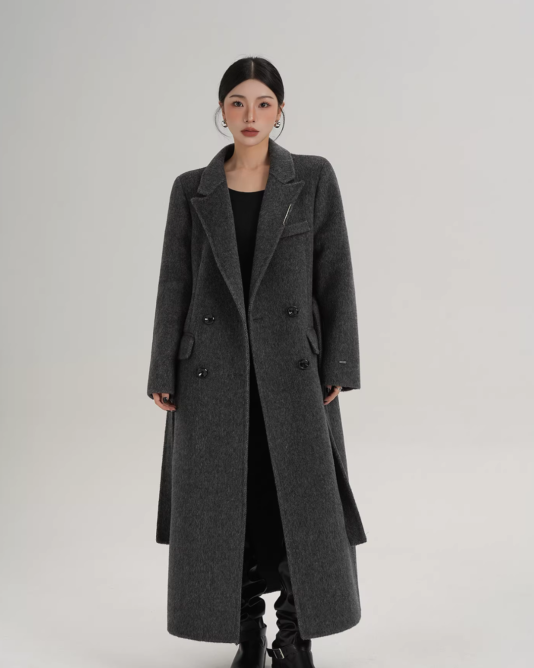 Mode Wool Long Coat SRS0404