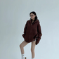 Embossed Logo Zip Hoodie YLS0910