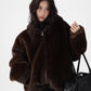 Fur Hoodie Jacket / Fur Shorts ACS0224