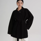 Mid Length Belted Wool Coat SRS0363