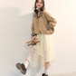 Retro Casual Khaki Jacket / Long-Sleeve Top ASG0052