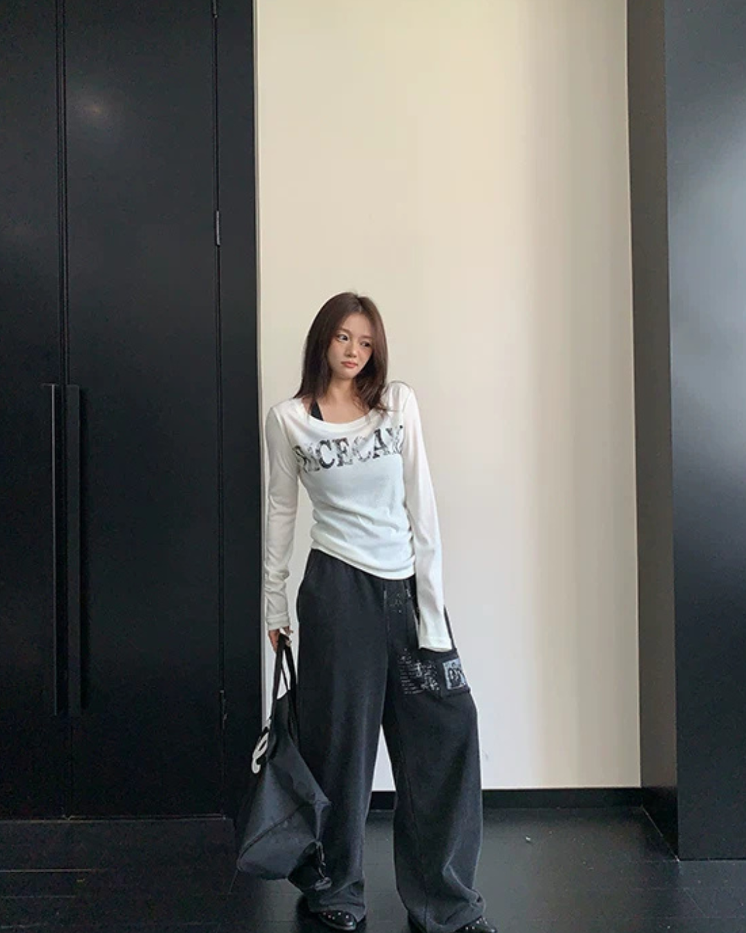 Slim Fit Round Neck Long Sleeve YLS1027