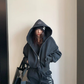 Back Logo Zip Hoodie YLS1036