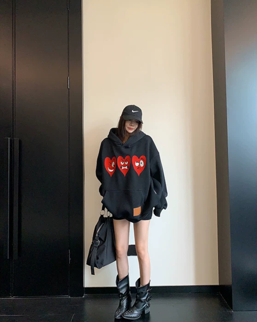Heart Cartoon Hoodie YLS1073