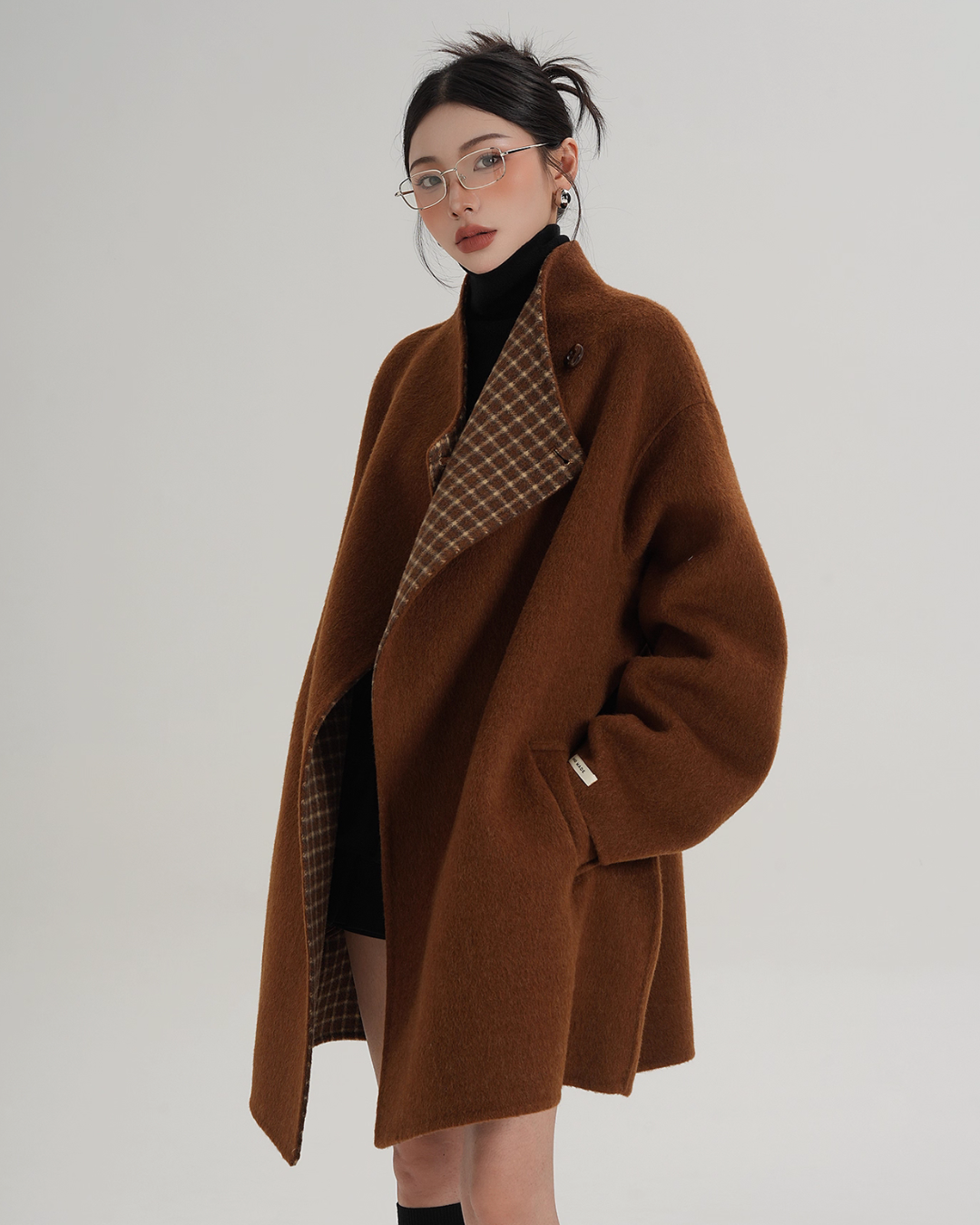 Mid Length Wool Coat  SRS0373