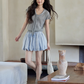 French Sleeve Knit Top SMS0027