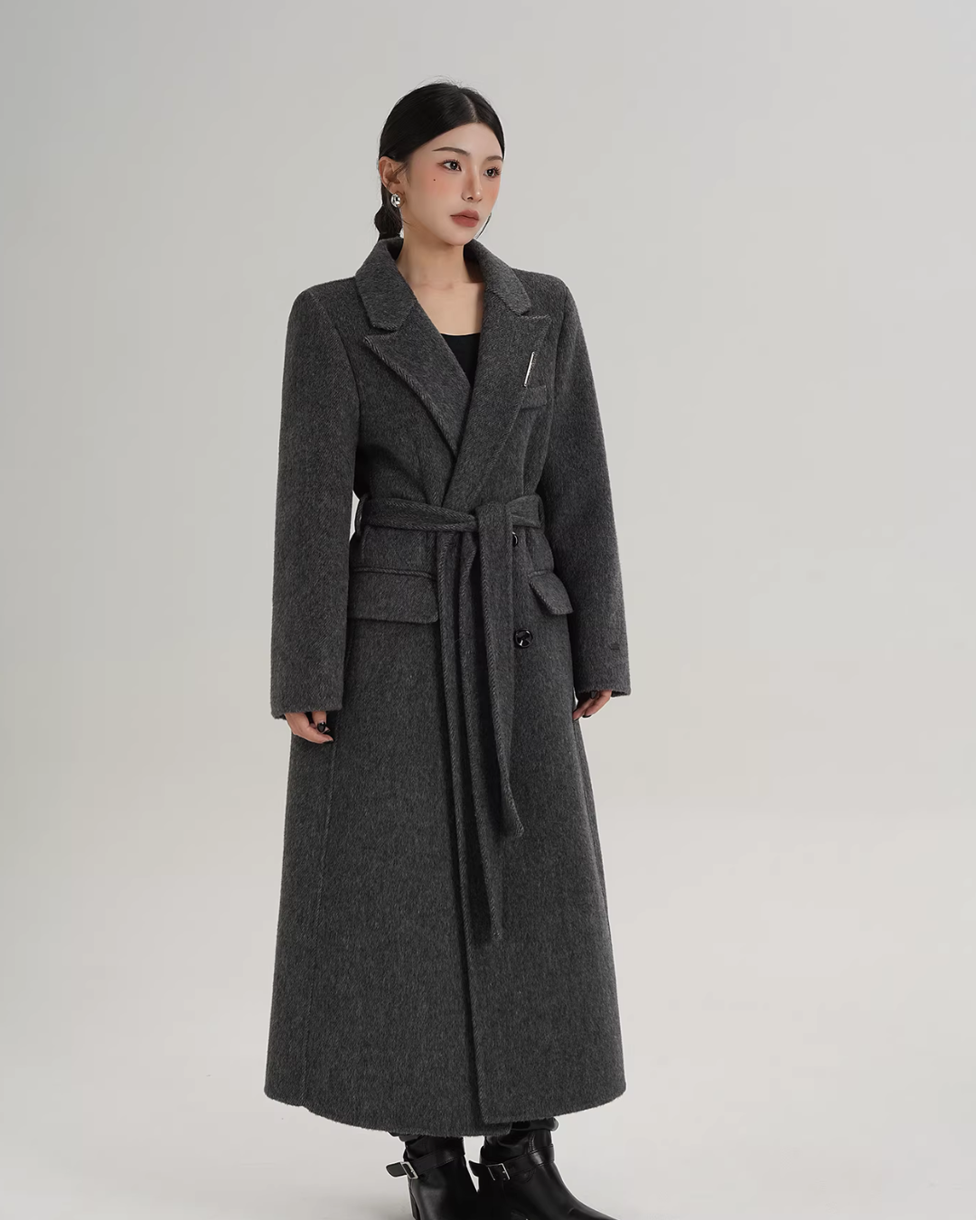 Mode Wool Long Coat SRS0404