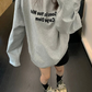 Logo Oversized Long-Sleeve T-Shirt YLS1061