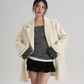 Back Sleeve Wool Blazer SRS0360