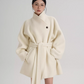 Stand Collar Mid-Length Coat SRS0355