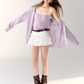 Lace Knit Cardigan / Lace Knit Camisole ASG0063