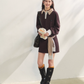 Paid Collar Polo Knit / Mini Skirt ASG0072