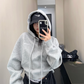 Vintage Short Hood Sweatshirt YLS0915