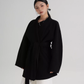 Mid Length Belted Wool Coat SRS0363