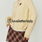 Round Neck Compact Knit Cardigan LLA0414